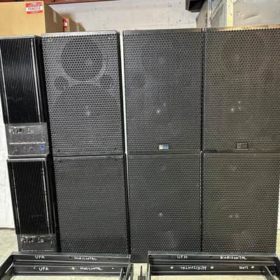 MEYER SOUND UPA-2P Self-Powered Loudspeaker W/ Yoke (Lot of 8) THS image 1