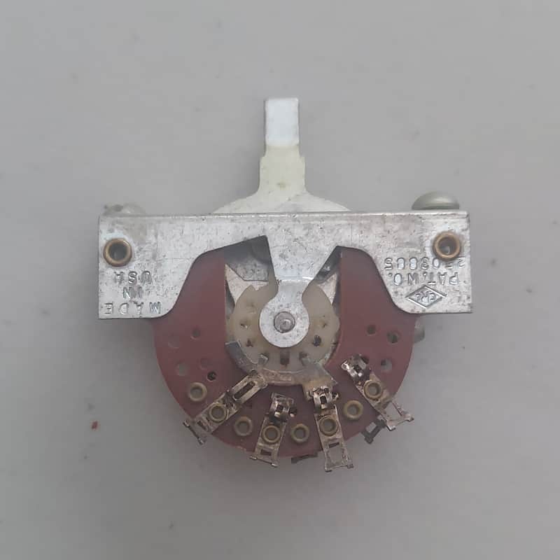 1960's Switchcraft CRL 1452 3-Way Switch (E-166) | Reverb