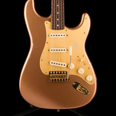 Fender Custom Shop Golden Rose 1959 Stratocaster Relic Copper Metallic - Truetone Color Set image 1