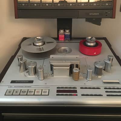 Studer A827 2" 24 Track tape machine. image 1