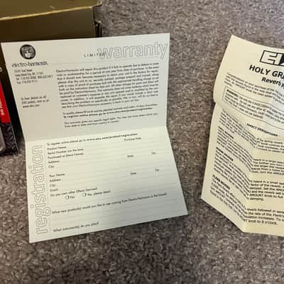 Electro-Harmonix Holy Grail Plus Reverb BOX ONLY! image 7