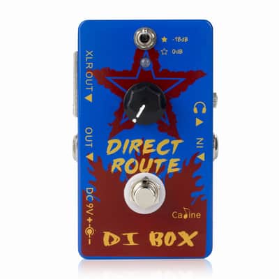 Caline CP 64 Direct Route Blue Headphone Amp & DI Box image 1
