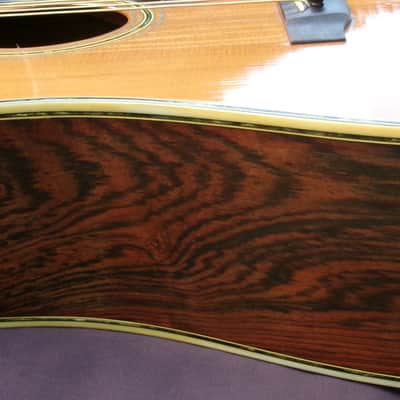 1979 Yairi YW800 B. Rosewood Jacaranda Japan Vintage - Natural+Vintage Martin Replica Hard Case by Tokai image 15