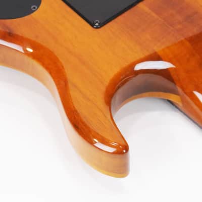 1992 Carvin DC400 Left-Handed Vintage Kiesel M22 Pickups Kahler LH Lefty Quilted Maple KOA Wood Custom Ordered Rare Electric Guitar w/ Orig. OHSC Tweed Case image 15