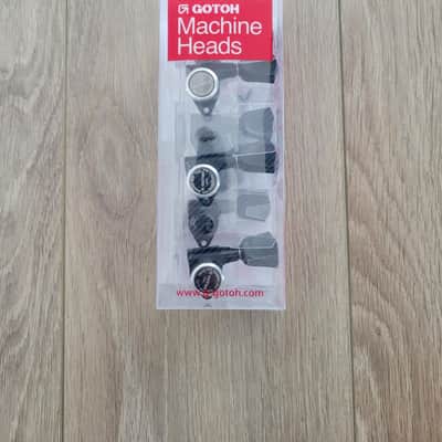 2026 Gotoh SG301-MG-T Magnum Locking Tuners, 3+3, Black, Keystone, Electric Guitar Machine Tuning Heads, for ESP LTD, Schecter, Epiphone, Guild, Gibson image 5