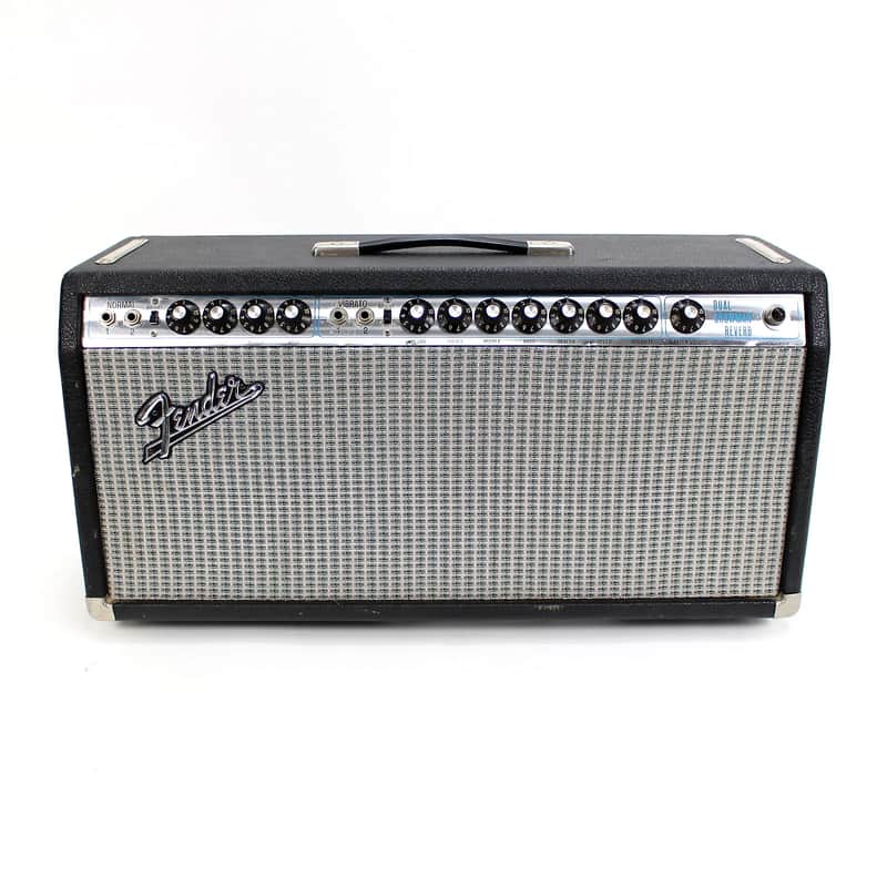 Fender Dual Showman Reverb 2-Channel 100-Watt Guitar Amp Head 1970 - 1976 image 1