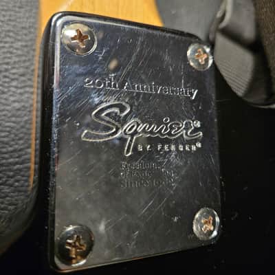 Squier Upgraded Black HSH Parts Caster, Gator case, strap, tech set up image 16
