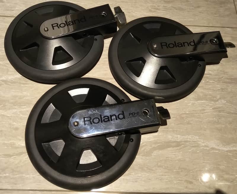 Roland PD-8 V-Pad 8" Dual Trigger Drum Pads (set of 3) [$35 shipping] image 1