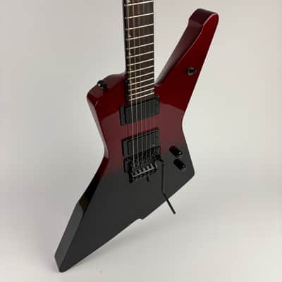 Jackson Pro Series Phil Demmel Signature Demmelition Fury PD - Red Tide Fade  With Floyd Rose Tremelo image 1