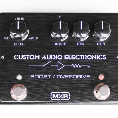MXR MC402 CAE Boost / Overdrive 2006 - Present - Black image 1