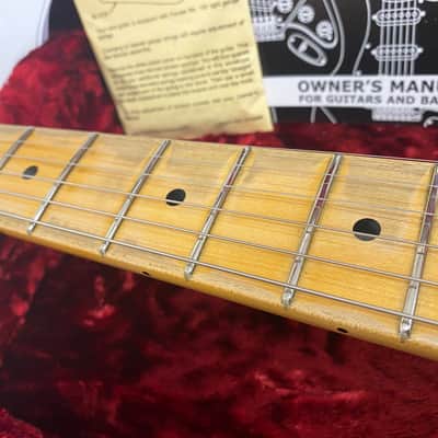 Fender Masterbuilt 58 Stratocaster (Dennis Galuszka), Abby Ybarra Pickups, 2 tone Sunburst Relic image 20