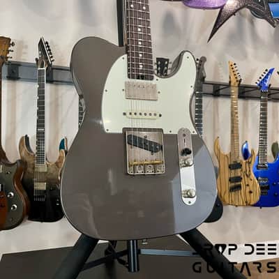 Schecter Custom Shop PT Wembley Studio Electric Guitar w/ Case-Charcoal Metallic Aged Nitro image 3