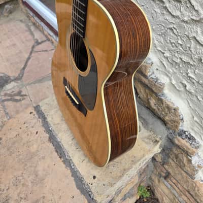 Yamaki Deluxe Folk No. 18 1973 Japan MIJ like Martin * serviced* vintage acoustic guitar image 5