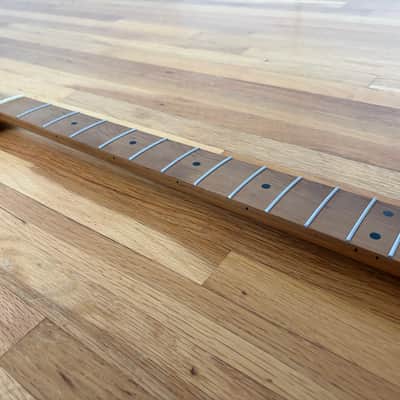 Warmoth Fender Precision P Bass Tele 51 P Roasted Maple Neck Schaller Tuners Bone Nut image 1