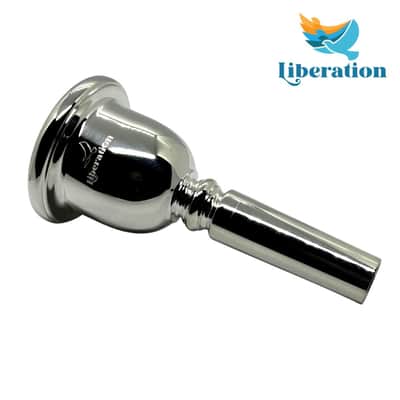 Liberation Mr. P 4.4 Signature Tuba Mouthpiece-Standard / Gold image 2