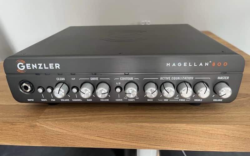 Genzler Amplification Magellan 800 Bass Head 2000s - Black image 1