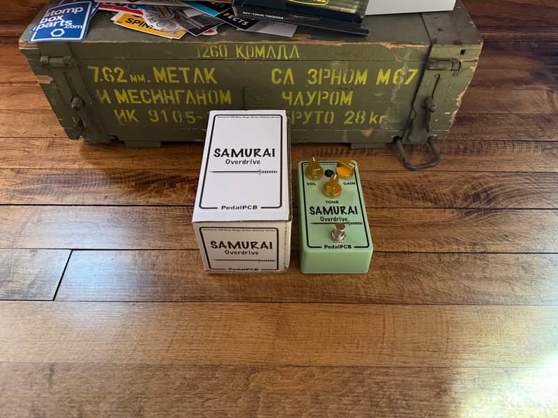 PedalPCB Samurai Overdrive/Distortion – Clone of the Way Huge WM32B Smalls Geisha Drive image 1