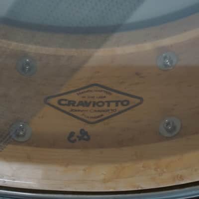 Craviotto 5.5x14" Private Reserve Birdseye Maple Snare Drum image 7