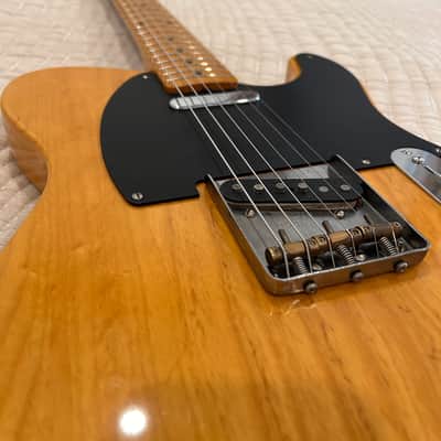 1997 MIJ Fender Japan Telecaster ‘52 Reissue TL52-80TX Butterscotch w/ USA Pickups image 4