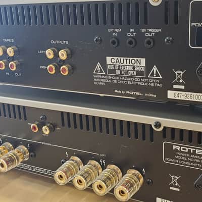 ROTEL RB-1562 & RC-1550 SILVER image 5