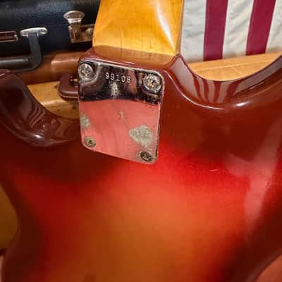 1963 Fender Musicmaster Sunburst image 7