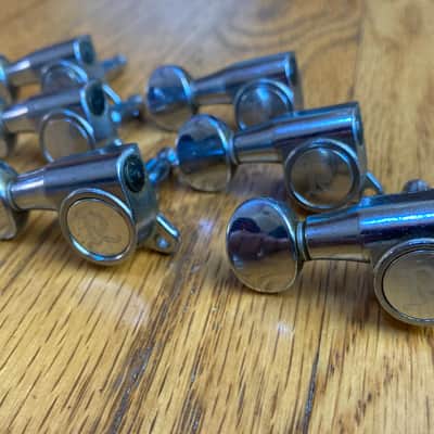 B.C. Rich Tuning Machines 1980’s Chrome-Japan image 2