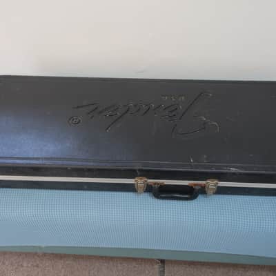 Vintage 1989 Fender Standard Series Stratocaster Kahler 2520 Traditional Fulcrum Tremolo & Nut Original Fender Logo Case Strap Locks Wow image 25