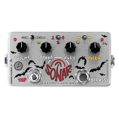 Zvex Sonar Vexter Tremolo/Tap Tempo Pedal | Reverb