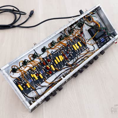 1961 Fender Super Vintage Tube Amp Pre-CBS Brown Panel 2x10 Jensen Vibranto, 6G4 image 14