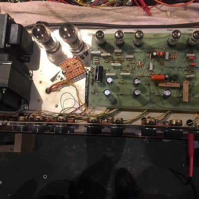 Aims VT-100 6550 Vintage Tube Amplifier Head Serviced & Ready VIDEO image 11