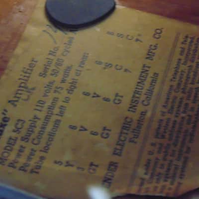 Fender Deluxe 1953 - Tweed w/Original Speaker image 14