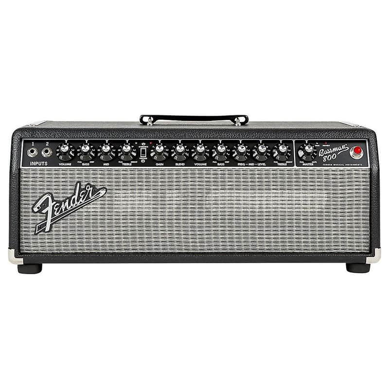 Fender Bassman 800 2-Channel 800-Watt Hybrid Bass Amp Head | Reverb