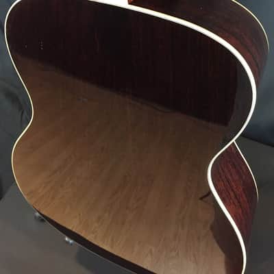 Johnson Carolina II Series JO27 All-Solid Auditorium Acoustic Guitar Natural image 13