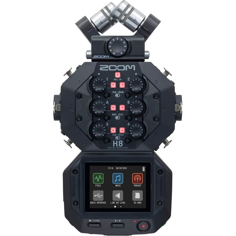 Zoom H8 8-input Handy Recorder image 1
