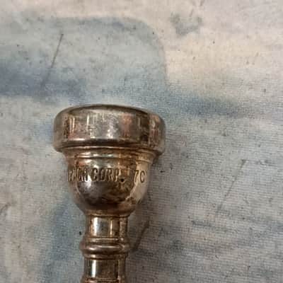 E Benge Resno Tempered Bell Silver Trumpet Los Angeles AS IS Trumpet image 8