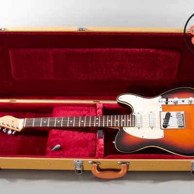 1996 Fender Telecaster Plus V2 Antique Burst Lace Sensor Tweed HSC image 2