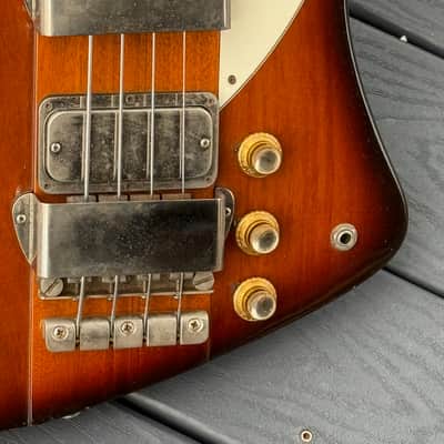 Gibson Thunderbird IV Bass 1964 - 1 of the cleanest 100% original 2 pickup Reverse 'birds extent w/original square case. image 10