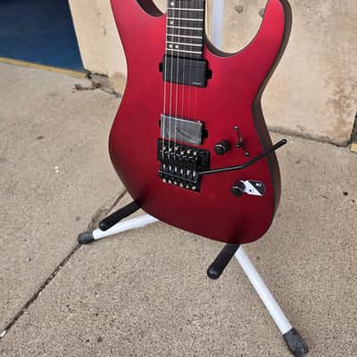 ESP LTD M-1000 2025 - Candy Apple Red Satin image 4