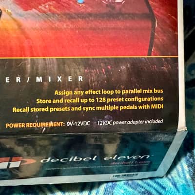 Decibel Eleven PEDAL PALETTE Analog Loop Bypass/Switcher/Router/Mixer image 14