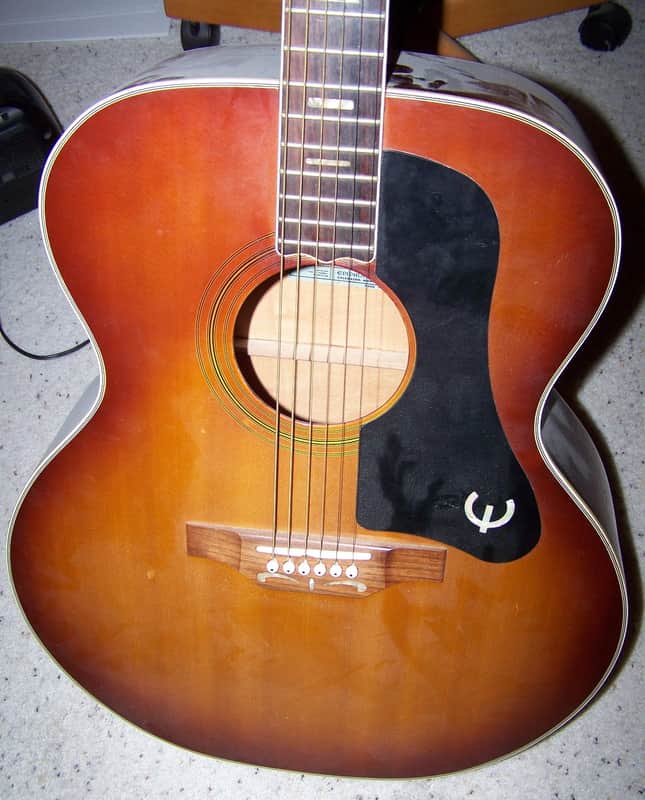Epiphone FT-570SB Jumbo Acoustic 1970's image 1