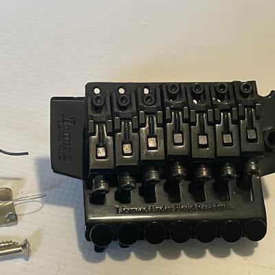 2000's Japan Ibanez RG7 Series LO-TRS Takeuchi Black Floyd Rose Tremolo Bridge Vibrato image 4