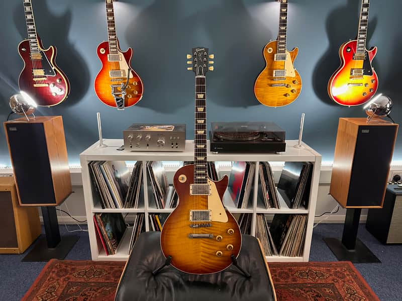 Gibson Custom 60th Anniversary 1959 Les Paul Standard VOS Iced Tea Burst VOS image 1