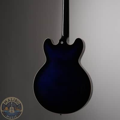 Gibson ES-335 Figured Custom Color Deep Ocean Burst image 5