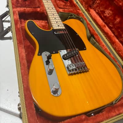Left-Handed Telecaster Squier Affinity Series w/ Fender Tweed Case Bundle image 1