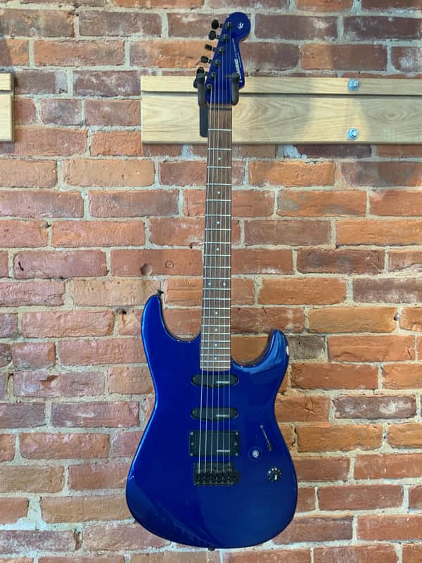 Fernandes The Function SSH-40 SuperStrat 1980's-1990's Blue MIJ
