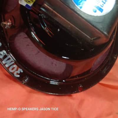 JENSEN  P8RJ  8" SPEAKER HEMP FIBER CONE HEMPOPOTAMUS G5 CONE FAT THICK MEATY TONALITY1961 image 3