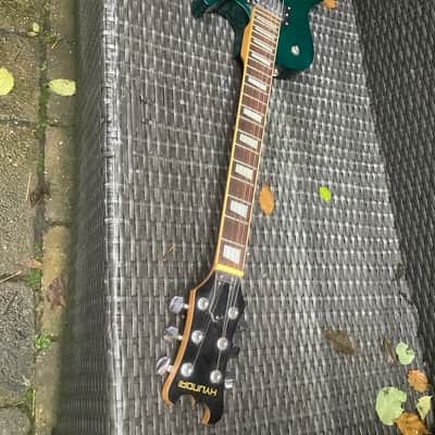 Hyundai Les Paul with Tremolo futuristic model Vintage 80’s floyd rose style Korea ? japan? image 9