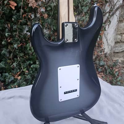 Wilhelm Guitars Custom Handmade HSS Strat Solid Body Electric Guitar "Silverburst" image 11