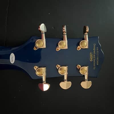 Firefly Firefly FFLP Custom Elite Les Paul Style Ocean Blue Quilted Maple Top 2024 - Standard image 5