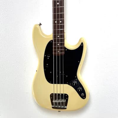Fender Mustang Bass 1978 - Olympic White image 1